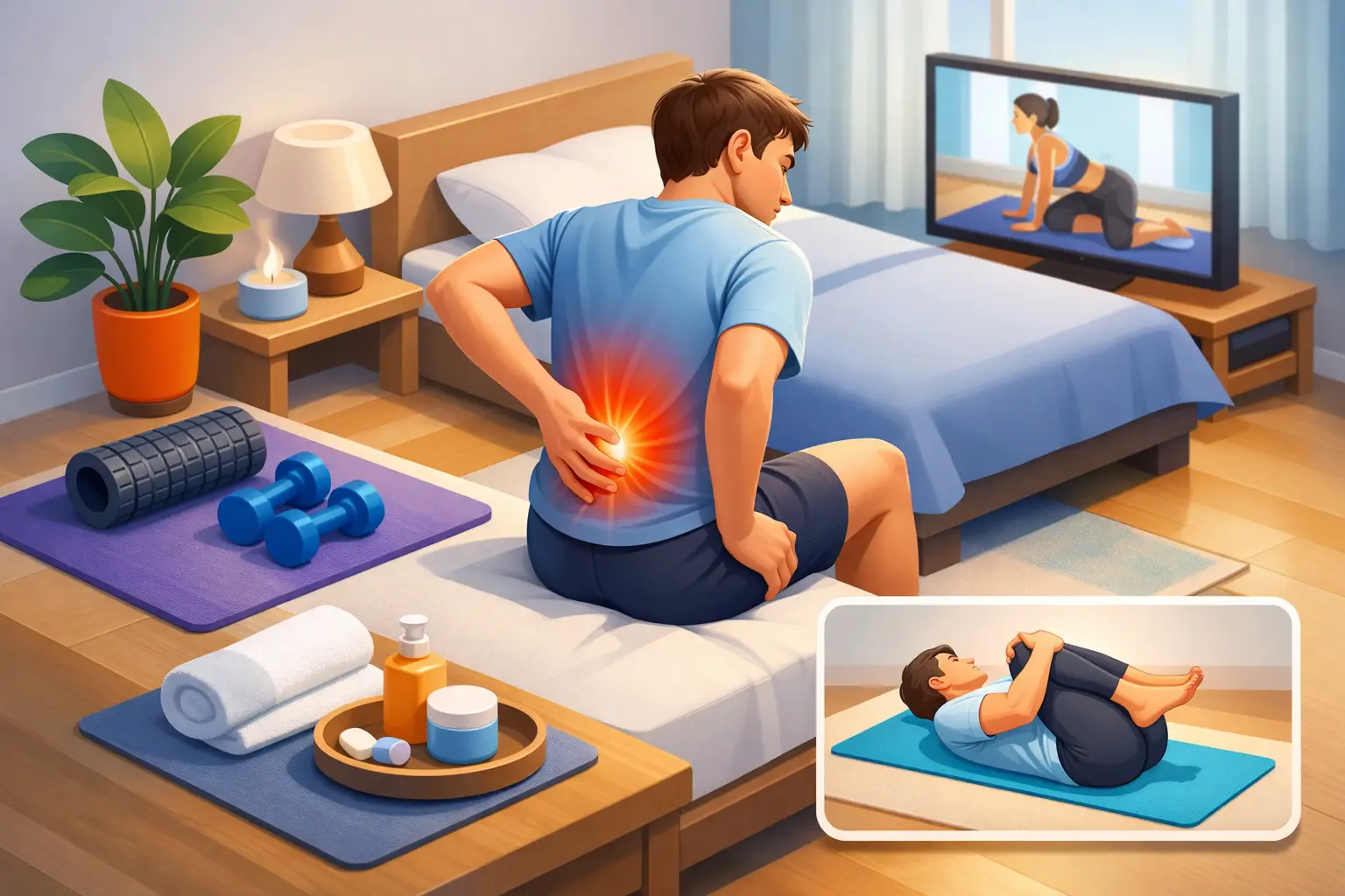 How to Relieve Lower Back Pain at Home