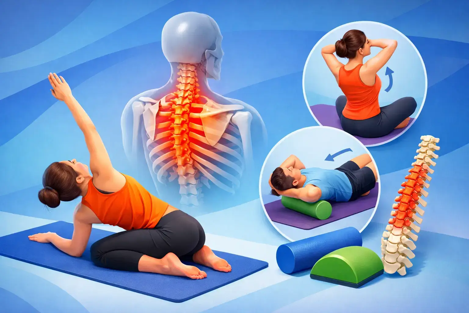 How to Stretch Thoracic Spine Safely