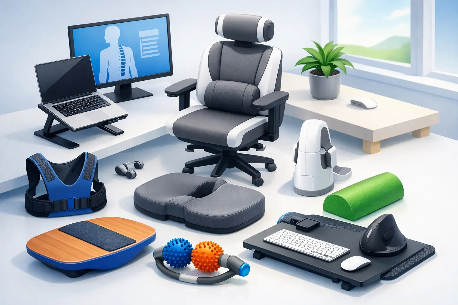 7 Best Posture Tools for Desk Workers at Home