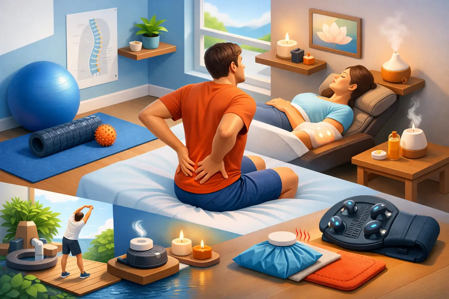 Guide to Home Back Recovery for Daily Relief