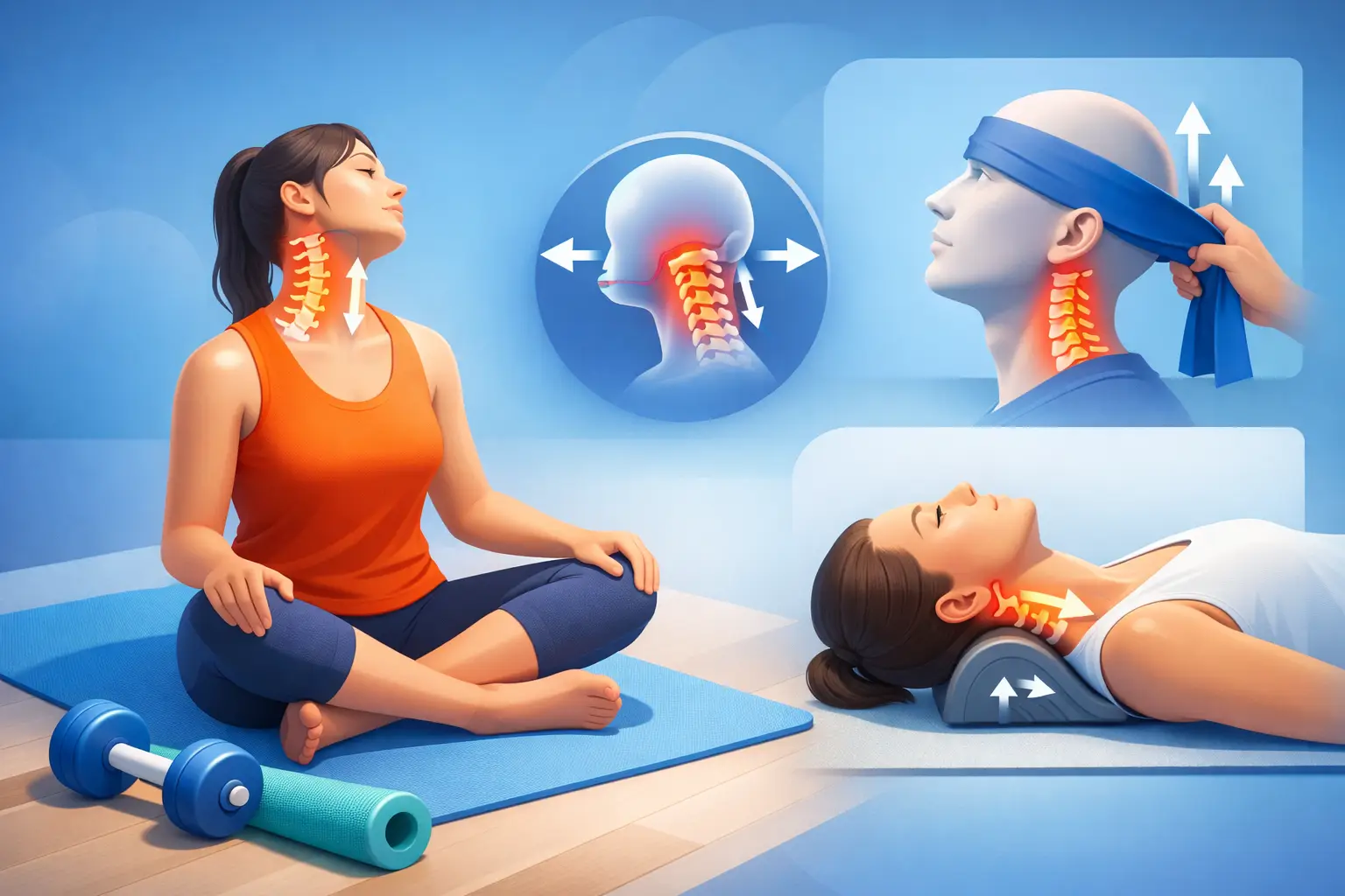 Neck Decompression Exercises for Daily Relief