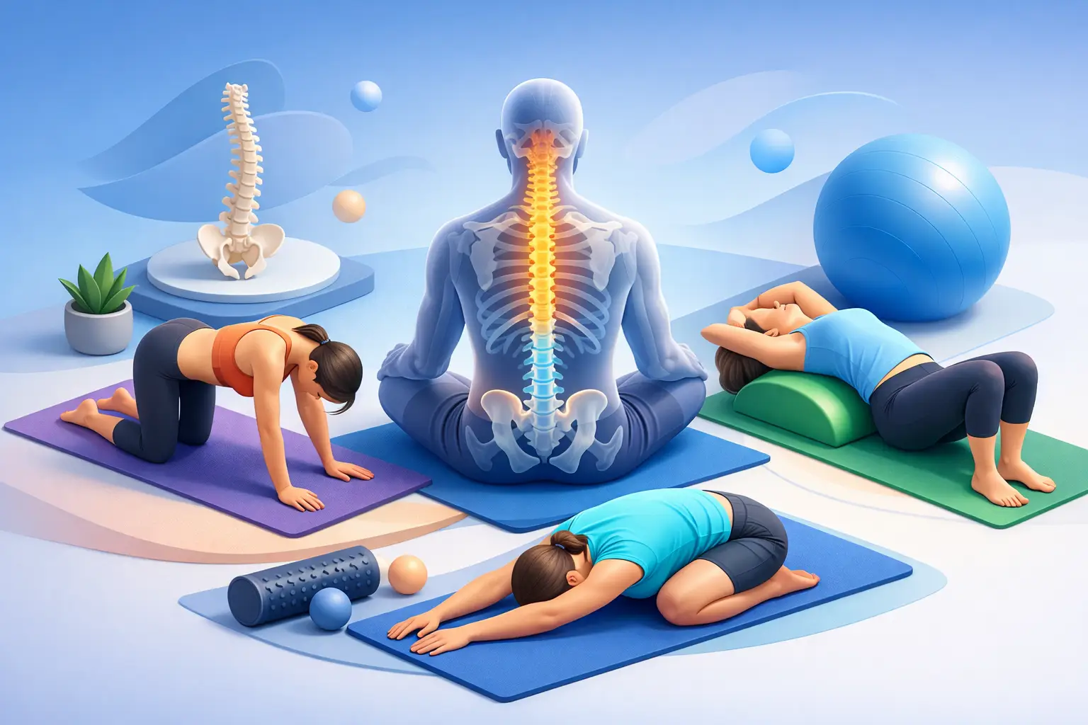 A Full Spine Stretching Routine for Daily Relief