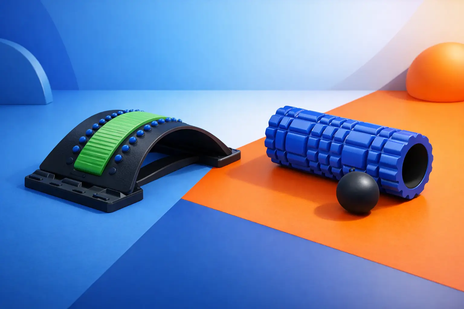 Back Stretcher vs Foam Roller for Back Relief