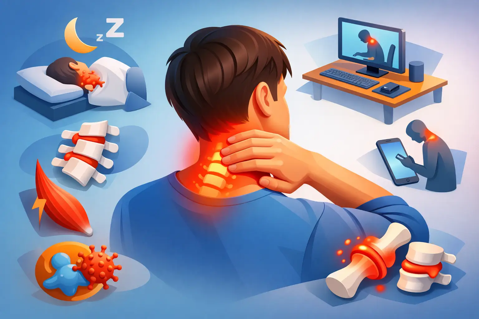 Why Does My Neck Feel Stiff? Common Causes